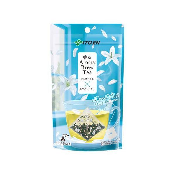 伊藤園 香る Aroma Brew Tea ジャスミン茶×ホワイトリリー ティー