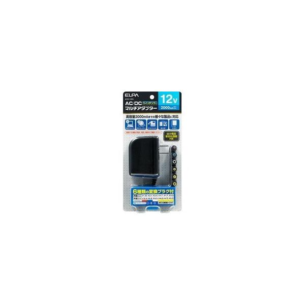 �G���p(ELPA) �}���`�A�_�v�^�[ AC-DC 12V �ϊ��v���O�t�� ACD-120S ( 1�R�� )/ �G���p(ELPA)