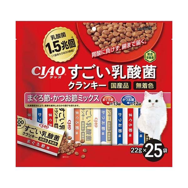 チャオ すごい乳酸菌クランキー まぐろ節・かつお節ミックス