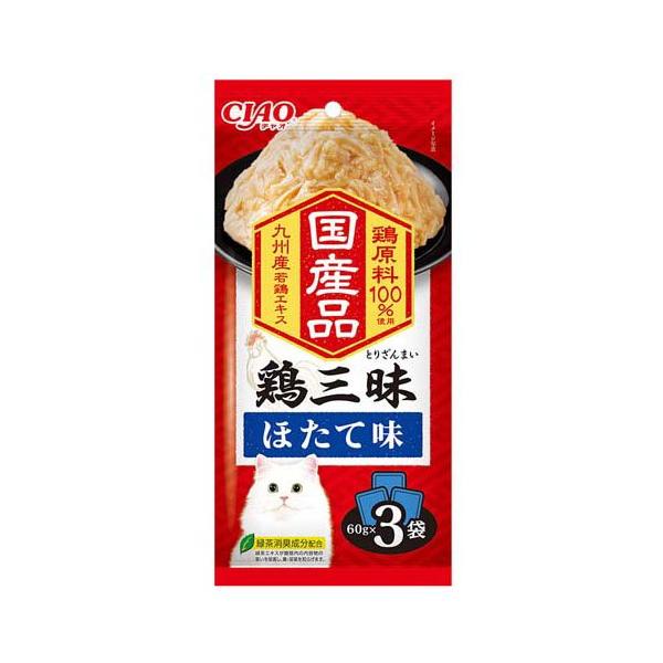 鶏三昧 ほたて味 ( 60g×3袋入 ) : 爽快ドラッグ - 通販 - Yahoo