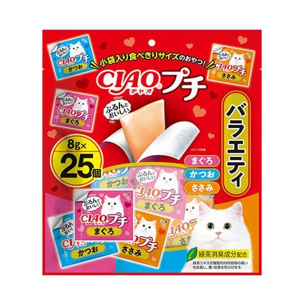 ◎数量限定◎チャオ プチ バラエティ(8g*25個入)×⑤袋set チャオ プチ バラエティ ( 8g*25個入 )/ チャオシリーズ(CIAO) : 爽快