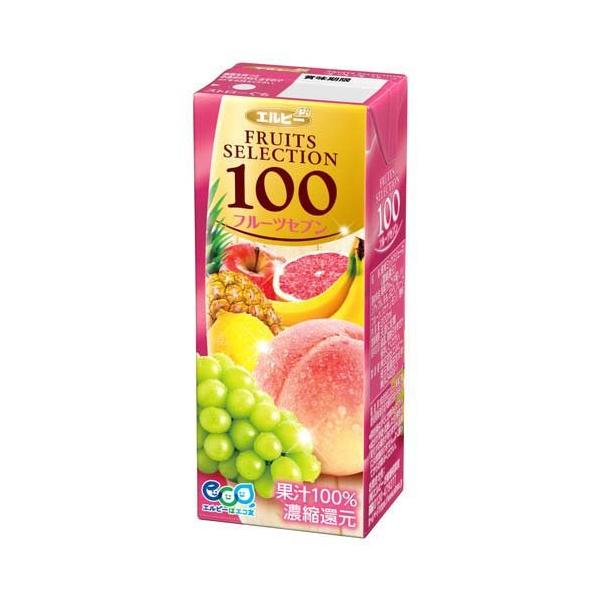 FRUITS SELECTION フルーツセブン100 ( 200ml*24本入 )/ エルビー飲料