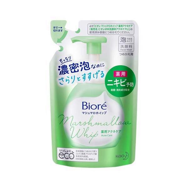 ★まとめ買い★　ビオレ　マシュマロホイップ　アクネケア　つめかえ用　１３０ｍｌ　×24個【イージャパンモール】 soukai_4901301276254