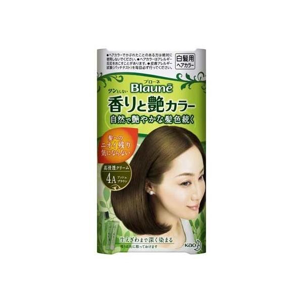 Kao（花王） ブローネ 香りと艶カラー クリーム 4A アッシュブラウン