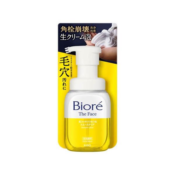 ビオレ ザフェイス 泡洗顔料 スムースクリア 本体 ( 200ml