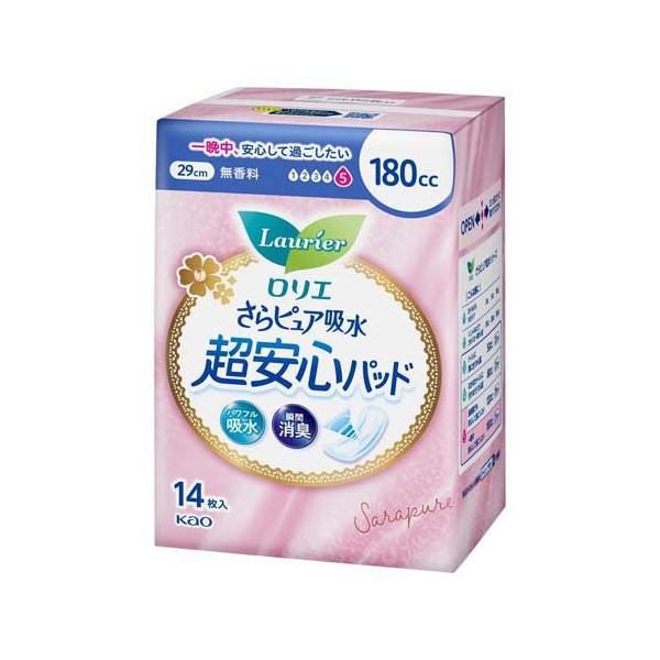 ロリエ さらピュア吸水 超安心パッド 180cc ( 14枚入 )/ : 爽快