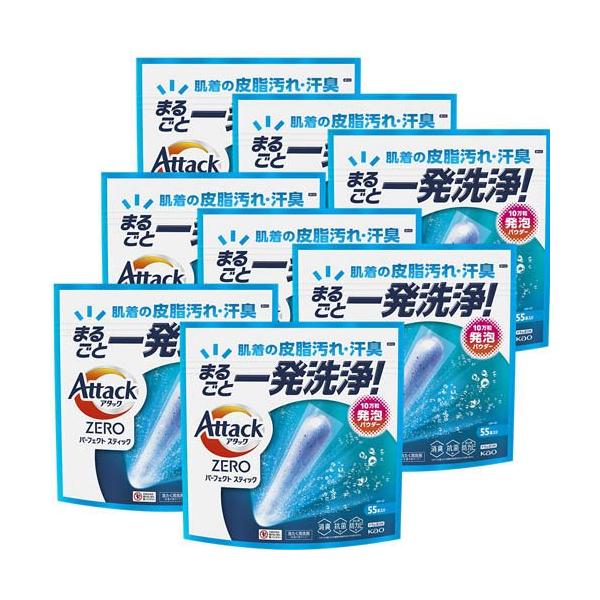 アタックZERO パーフェクトスティック 梱販売用 ( 55本×8個 )/ : 爽快