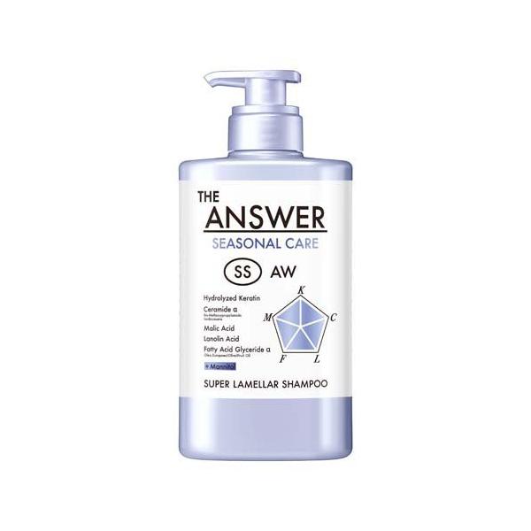 THE ANSWER シーズナルケア スーパーラメラシャンプー SS ポンプ