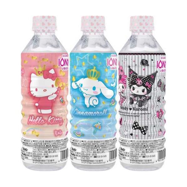 ブルボン サンリオ イオン水 ( 500ml*24本入 )/ ミネラルウォーター