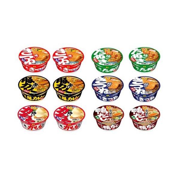 ぜんまるちゃん専用 マルちゃん 和風カップ麺カラフル6種12食アソート(東) ( 1セット
