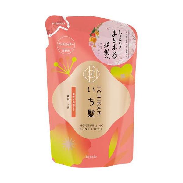 いち髪 濃密W保湿ケア コンディショナー 詰め替え ( 320g )/ : 爽快