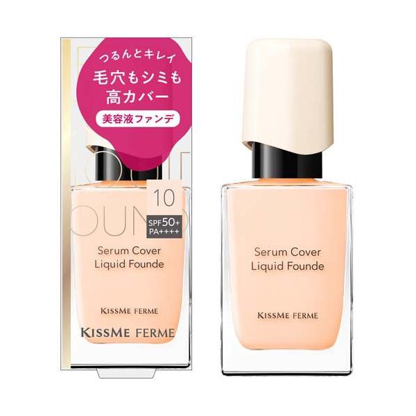 CHURUM フェイスクリーム 3本セット ☆リキッドファンデ1本 フェルム セラムカバーリキッドファンデ10 ピンクベージュ ( 28g