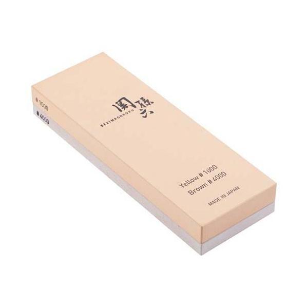 関孫六 コンビ砥石 #1000＆4000 ( 1個 )/ : 爽快ドラッグ - 通販