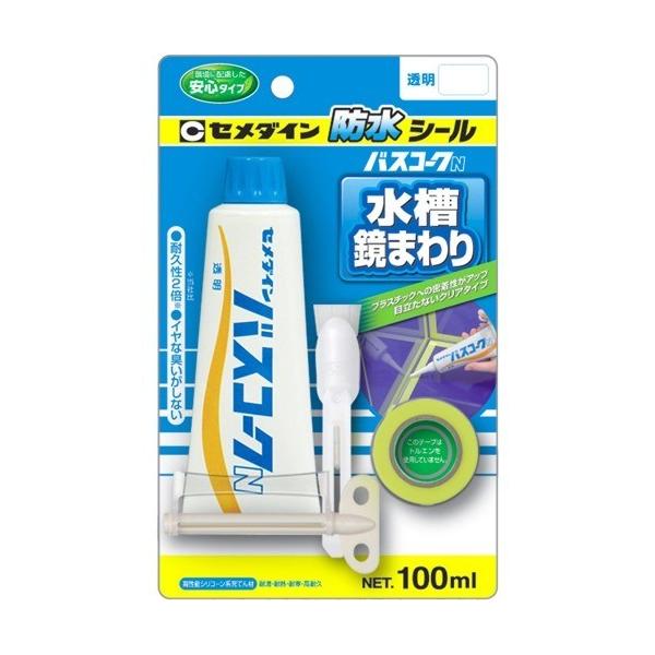 セメダイン バスコークN 透明 HJ-154 ( 100ml )/ : 爽快ドラッグ