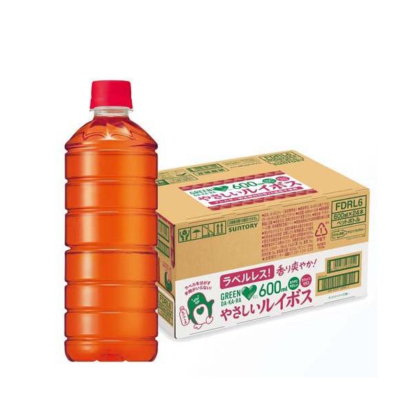 GREEN DA・KA・RAやさしいルイボスラベルレス ( 600ml×24本 )/ DA・KA