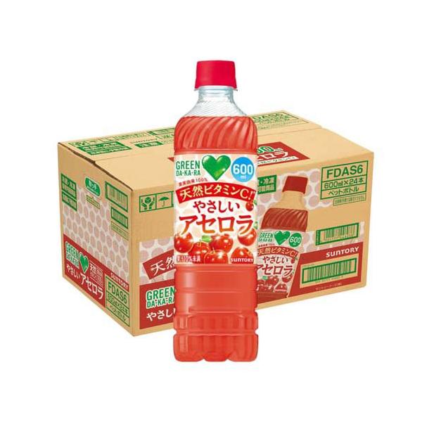 GREEN DA・KA・RA やさしいアセロラ ( 600ml×24本入 )/ DA・KA・RA