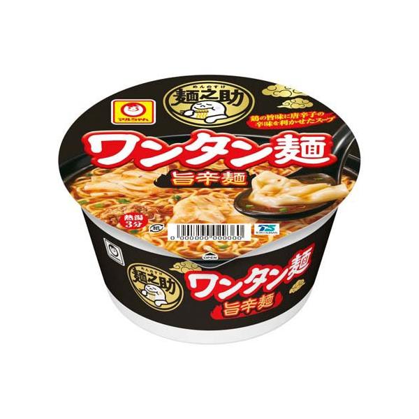 麺之助 ワンタン麺 旨辛麺 ケース ( 75g*12個 )/ マルちゃん : 爽快