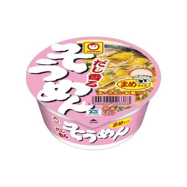 だし香るそうめん まめサイズ ケース ( 35g×12個 )/ マルちゃん : 爽快
