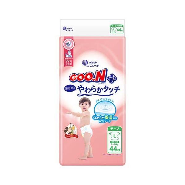 グーンプラス 敏感肌にやわらかタッチ テープ Lサイズ グーンプラス 敏感肌にやわらかタッチ テープ Lサイズ