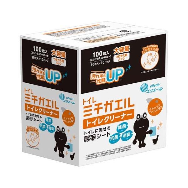 エリエール（elleair） ミチガエル トイレクリーナー つめかえ用 ( 100