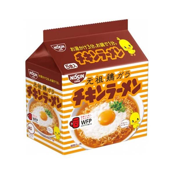日清 チキンラーメン 5食入 ( 6パック )/ インスタント麺 即席ラーメン