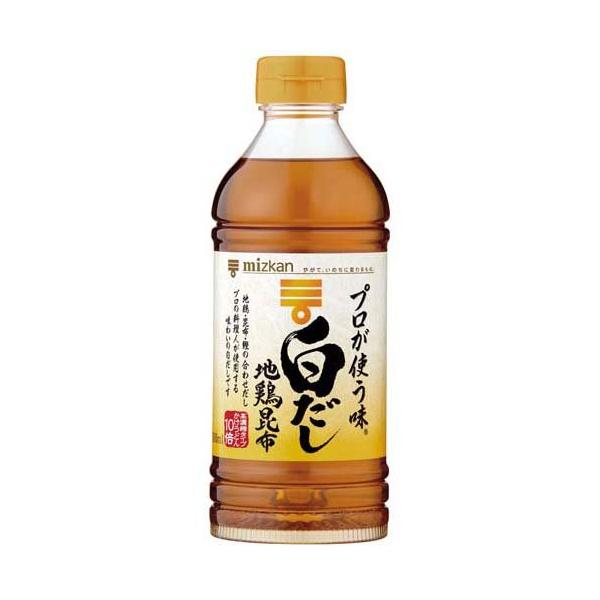 他サイト： ミツカン プロが使う味 白だし ( 500mL )/ ミツカンプロが使う味白だし ( めんつゆ 麺つゆ つゆの素 だし 濃縮つゆ うどんつゆ )の商品画像