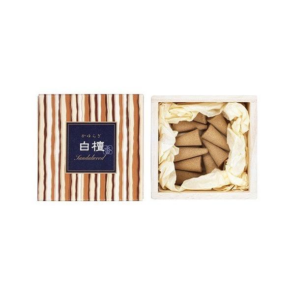かゆらぎ 白檀 コーン 香立付 ( 12コ入 )/ : 爽快ドラッグ かゆらぎ 白檀 コーン 香立付 ( 12コ入 )/ : 爽快ドラッグ