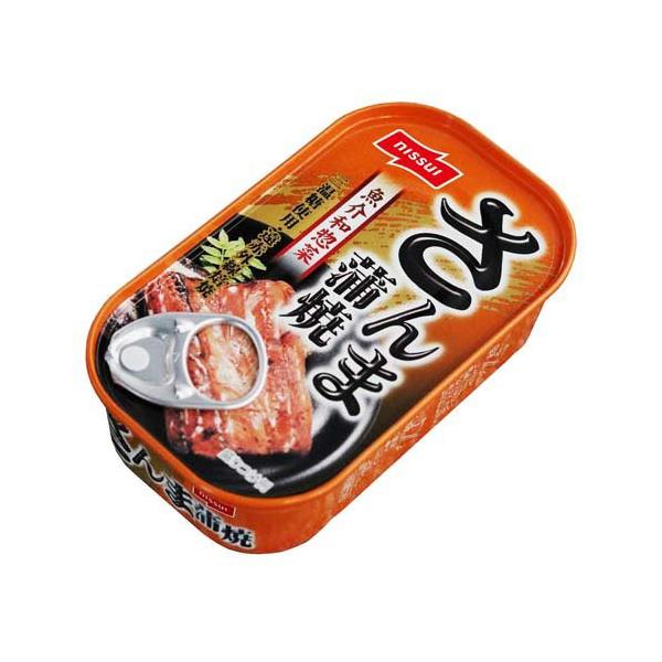 (訳あり)ニッスイ さんま蒲焼 イージーオープン ( 100g )/ ニッスイ ( 魚介 おつまみ 肴 お弁当 備蓄 防災 缶詰 )