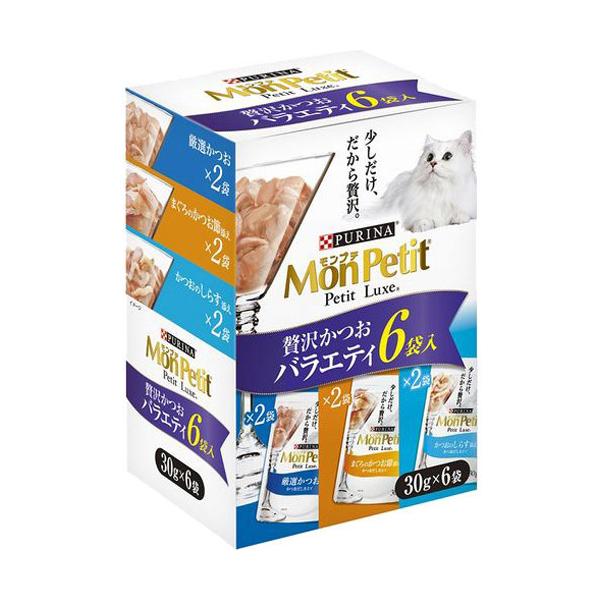 モンプチ プチリュクス パウチ 贅沢かつおバラエティ ( 30g*6袋入 )/ モンプチ :4902201214261:爽快ドラッグ - 通販 - Yahoo!ショッピング モンプチ プチリュクス パウチ 贅沢かつおバラエティ ( 30g*6袋入 )/ モンプチ :4902201214261:爽快ドラッグ - 通販 - Yahoo!ショッピング
