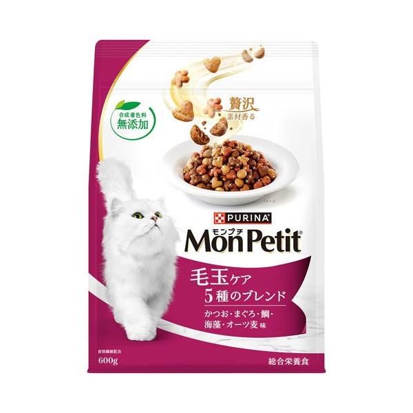 モンプチ バッグ ドライ 毛玉ケア 5種のブレンド ( 600g )/ : 爽快