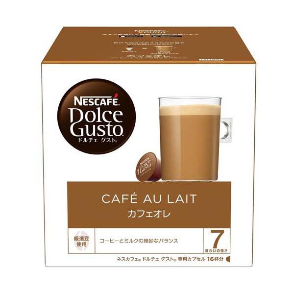 ネスレ ネスカフェ ドルチェ グスト 専用カプセル カフェオレ 16杯分