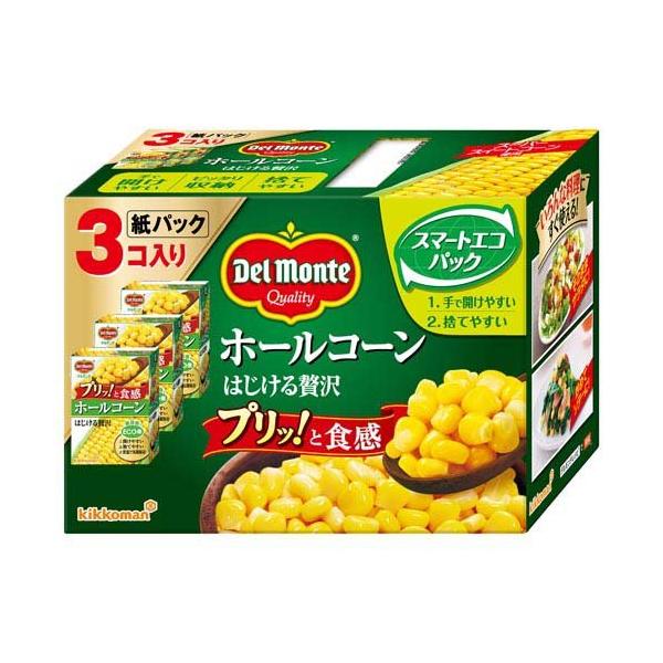 デルモンテ ホールコーン はじける贅沢/缶詰類/ブランド：デルモンテ/【発売元、製造元、輸入元又は販売元】キッコーマン食品/【デルモンテ ホールコーン はじける贅沢の商品詳細】●プリッとした食感、鮮やかな黄色の粒が特徴のホールコーン、便利な...