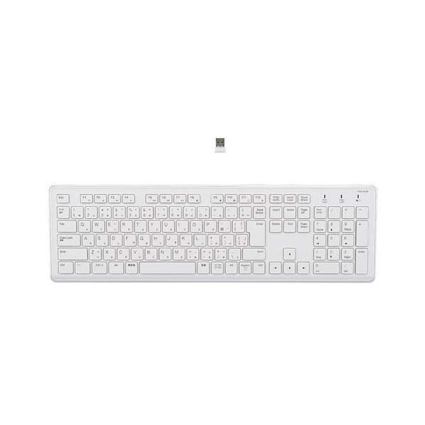 MCO 無線 超静音フルキーボード (テンキー付) FKB-R249W ( 1個
