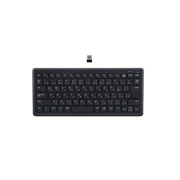 MCO 無線 超静音ミニキーボード (テンキーなし) FKB-R251BK ( 1個
