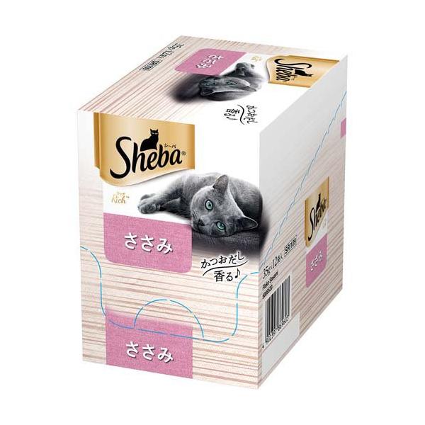 他サイト： シーバ リッチ ささみ 成猫 キャット ウェットフード ( 35g×12袋入 )/ シーバ(Sheba)の商品画像