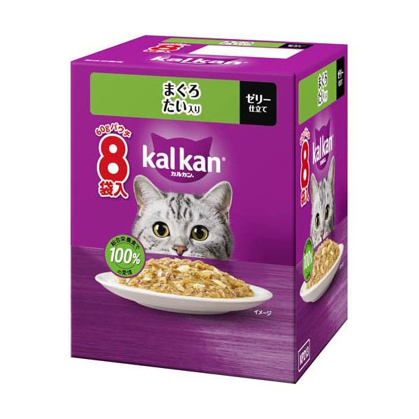 カルカン パウチ まぐろ たい入り 成猫 キャットフード ウェットフード