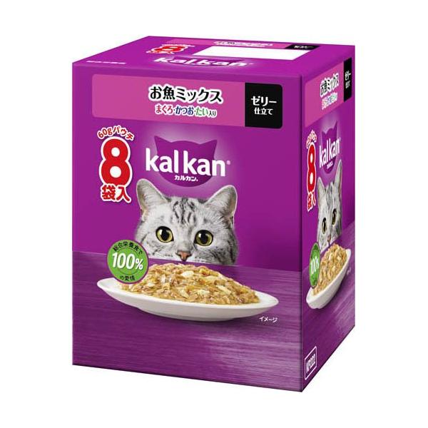 カルカン パウチ お魚ミックス まぐろ・かつお・たい キャット