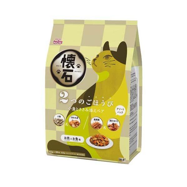懐石 2つのごほうび 小魚とささみ添えペア 猫用 ( 650g 懐石 2つのごほうび 小魚とささみ添えペア 猫用 ( 650g
