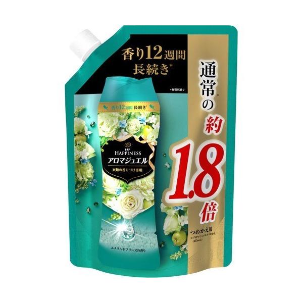 レノア ハピネス 香り付け専用ビーズ アロマジュエル エメラルドブリーズ 詰替 特大 805ml レノア 爽快ドラッグ 通販 Yahoo ショッピング