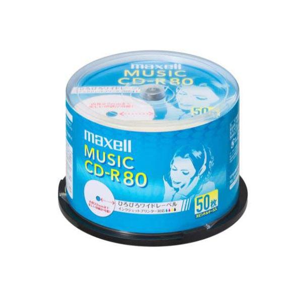 マクセル 音楽用CD-R CDRA80WP.50SP ( 50枚入 )/ マクセル(maxell