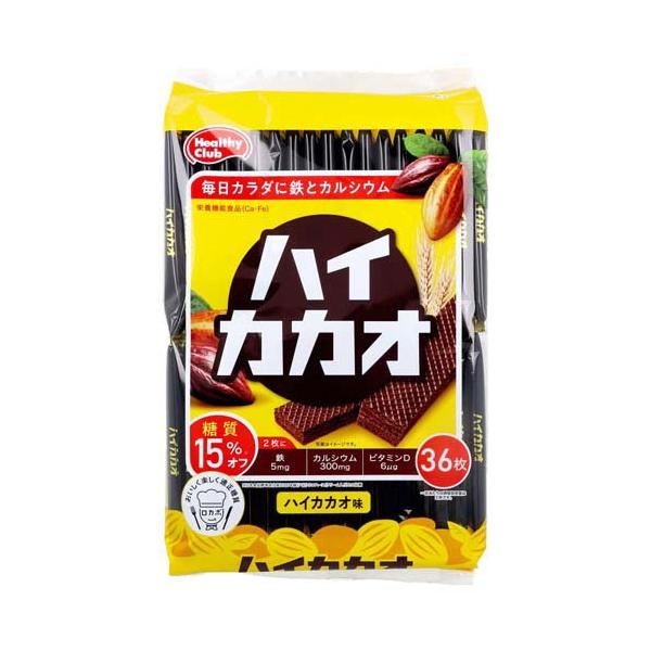 ウエハース ヘルシークラブ ハイカカオウエハース ( 36枚入 ) : 爽快ドラッグ