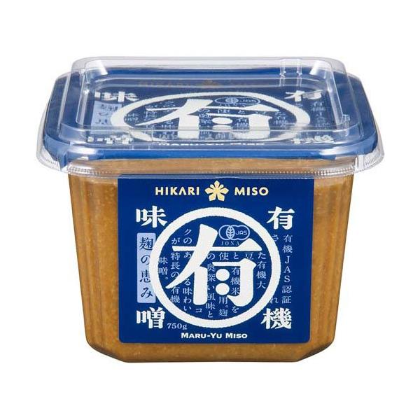 マル有 有機味噌 ( 750g )/ ひかり味噌 みそ ) : 爽快ドラッグ - 通販