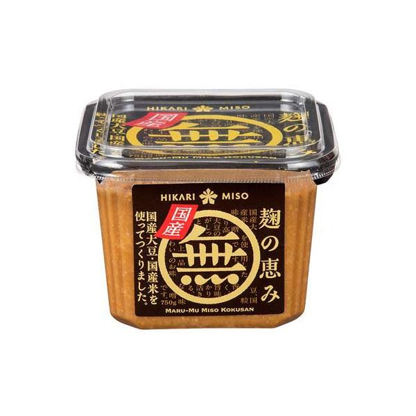 マル無 味噌 国産 ( 750g )/ ひかり味噌 : 爽快ドラッグ - 通販