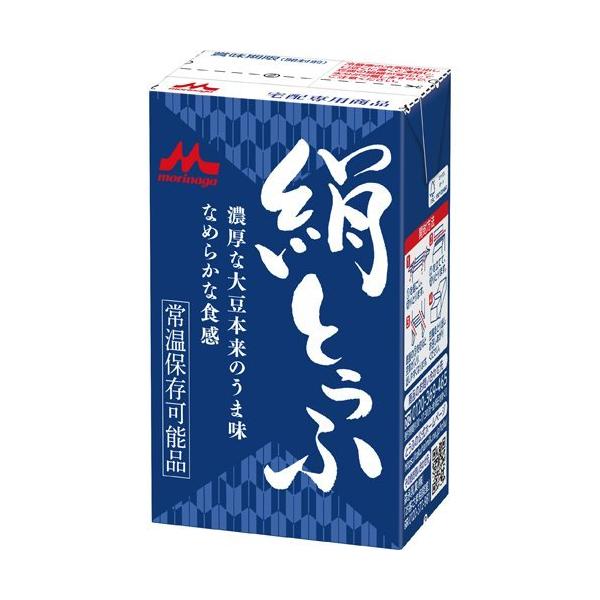 豆腐12丁 常温 絹とうふ 12丁入 1箱（計12丁） 森永乳業