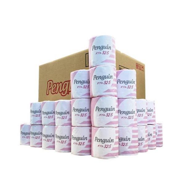 他サイト： ペンギン トイレットロール 個包装 ダブル 32.5M ( 60個入 )の商品画像