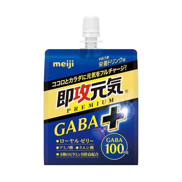 (訳あり)即攻元気ゼリー GABA＋ やみつき栄養ドリンク味 ケース ( 180g×36個 )/ 即攻元気 ( 明治  パワー チャージ )