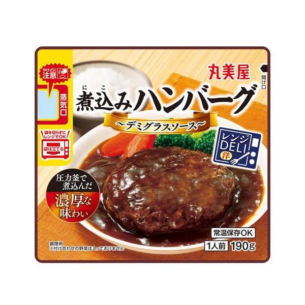 レンジDELI ハンバーグデミ ( 190g )/ 丸美屋 : 爽快ドラッグ - 通販