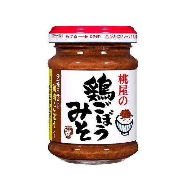 桃屋 鶏ごぼうみそ ( 100g )/ ご飯のお供 味噌 食べる味噌 おにぎり