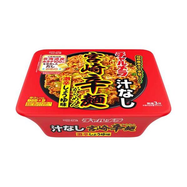 明星 チャルメラ 汁なし宮崎辛麺 ( 12個入 )/ : 爽快ドラッグ - 通販