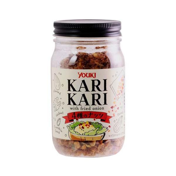 ユウキ食品 カリカリ4種のナッツ/乾物・惣菜/( ザクザク サラダ トッピング )/【発売元、製造元、輸入元又は販売元】ユウキ食品/【ユウキ食品 カリカリ4種のナッツの商品詳細】●4種のナッツ(ピーナッツ、アーモンド、くるみ、パンプキンシー...